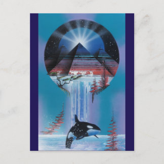 Pyramide-Briefkaart Briefkaart