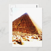 Pyramide, Caïro Briefkaart (Voorkant / Achterkant)