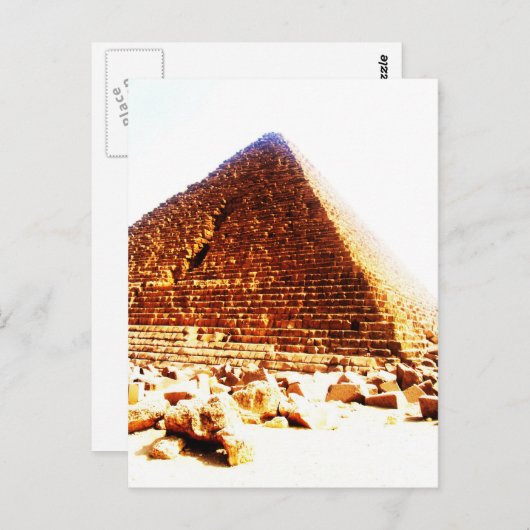 Pyramide, Caïro Briefkaart (Voorkant / Achterkant)