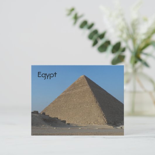 Pyramide - Egypte Briefkaart (Staand voorkant)