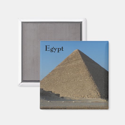 Pyramide - Egypte Magneet (Voorkant / Achterkant)