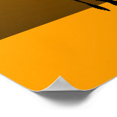 Pyramide en kamel poster (Hoek)