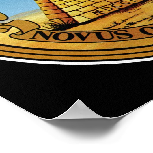 Pyramide en ogen - Alle ogen zien Oogogen - Great  Poster (Hoek)