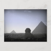 Pyramide en Sphinx Briefkaart (Voorkant)
