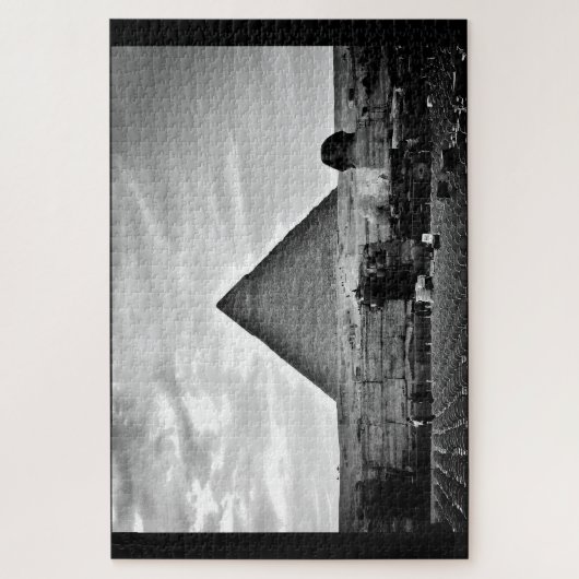Pyramide en Sphinx Legpuzzel (Verticaal)