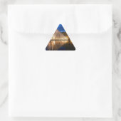 Pyramide in het Louvre Museum, Parijs, Frankrijk Sticker (Tas)