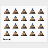 Pyramide in het Louvre Museum, Parijs, Frankrijk Sticker (Vel)