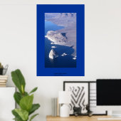 Pyramide Lake, Nevada Poster (Thuiskantoor)