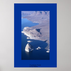Pyramide Lake, Nevada Poster