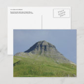 Pyramide Mountain, Unalaska Island Briefkaart (Voorkant / Achterkant)