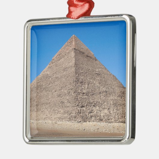 Pyramide of Cheops - Cairo, Egypte Metalen Ornament (Links)