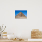 Pyramide of Cheops - Cairo, Egypte Poster (Keuken)