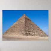 Pyramide of Cheops - Cairo, Egypte Poster (Voorkant)