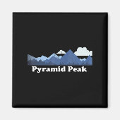 Pyramide Peak Bagger New York NY Magneet (Voorkant)