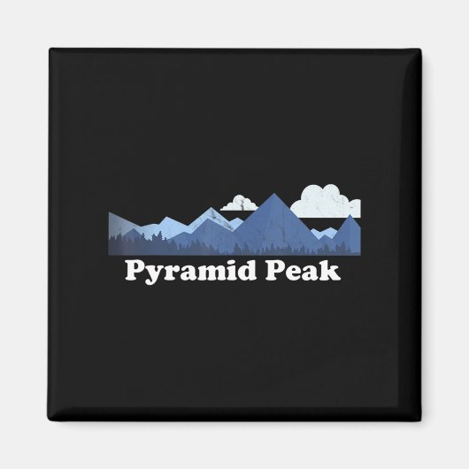 Pyramide Peak Bagger New York NY Magneet (Voorkant)