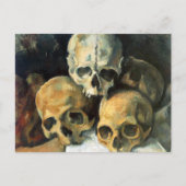 Pyramide van de Skulls Paul Cezanne Briefkaart (Voorkant)