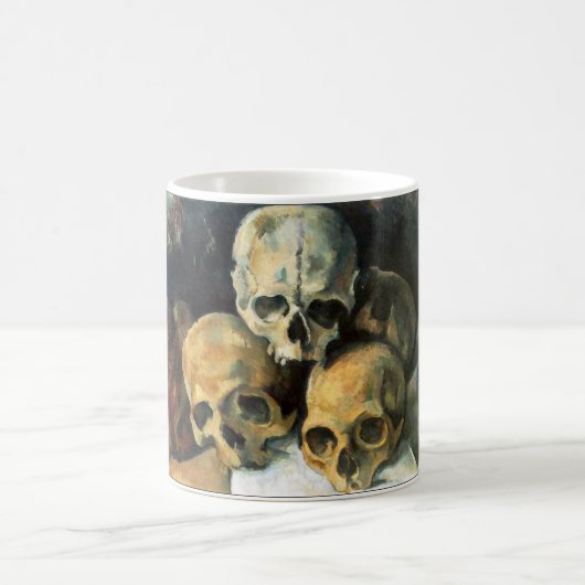 Pyramide van de Skulls Paul Cezanne Koffiemok (Center)