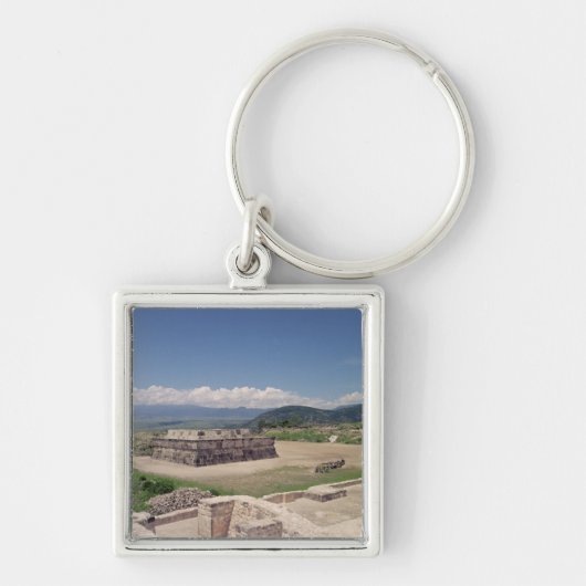 Pyramide van de Verdoezelde Serpent Sleutelhanger (Voorkant)