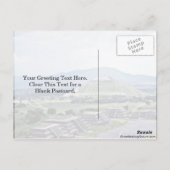 Pyramide van de zon, Teotihuacan Complex Briefkaart (Achterkant)