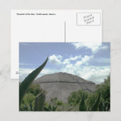 Pyramide van de zon, Teotihuacan, Mexico Briefkaart (Voorkant / Achterkant)