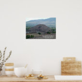 Pyramide van het Poster Moon (Keuken)