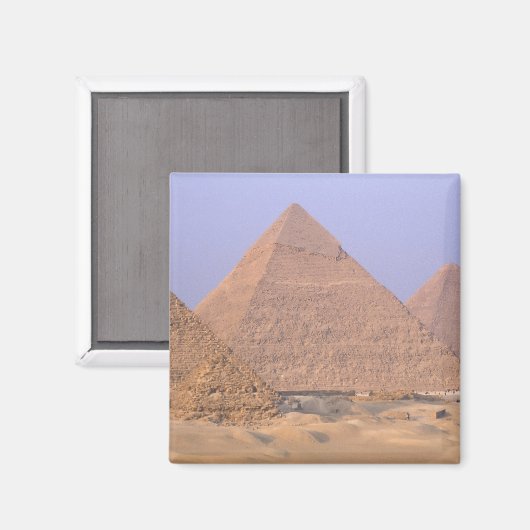 Pyramide van Menkaure Mycerinus), piramide van Magneet (Voorkant / Achterkant)