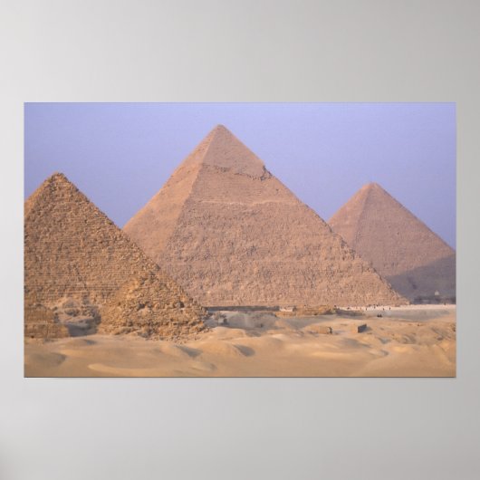 Pyramide van Menkaure Mycerinus), piramide van Poster (Voorkant)