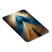 Pyramide Visionary Surreal Art Magnet Magneet (Rechterzijde)