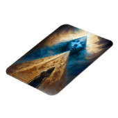 Pyramide Visionary Surreal Art Magnet Magneet (Linkerzijde)