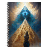 Pyramide Visionary Surreal Art Notitieboek (Voorkant)