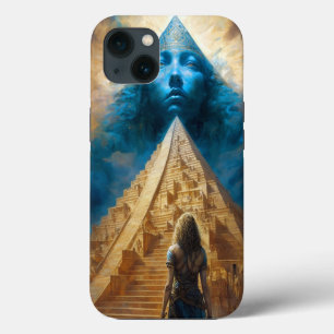 Pyramide Visionary Surreal Hoesje-Mate iPhone Case