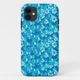 Pyramidekristallen, turkooizen en blauw Case-Mate iPhone case