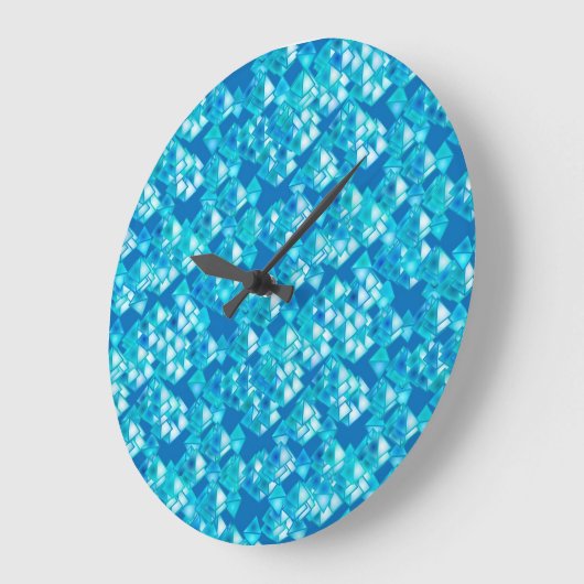 Pyramidekristallen, turkooizen en blauw grote klok (Hoek)