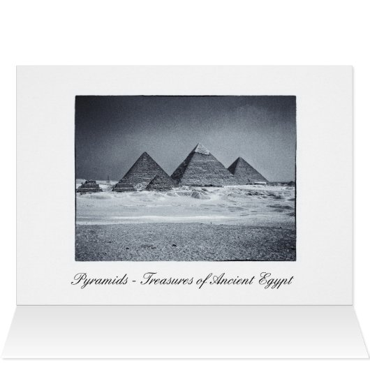 Pyramiden, Ancient Cairo, Egypte (Binnen Horizontaal (Boven))