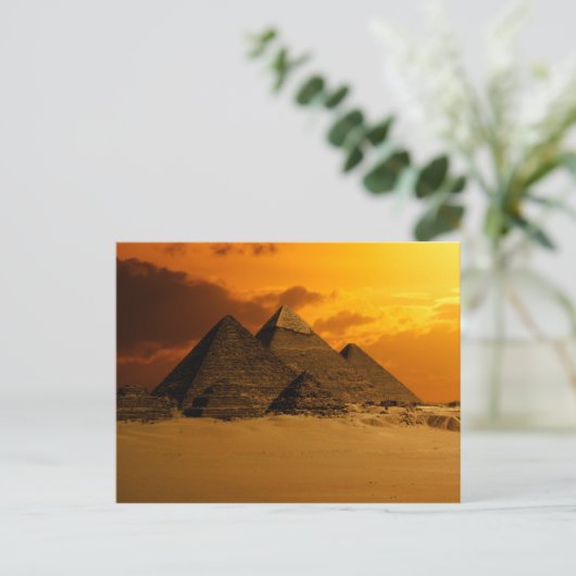 Pyramiden Briefkaart (Staand voorkant)