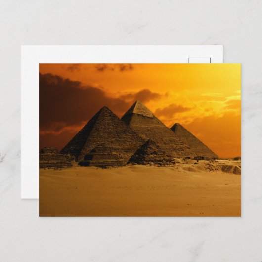 Pyramiden Briefkaart (Voorkant / Achterkant)