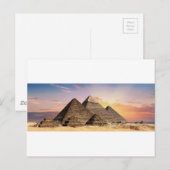 pyramiden briefkaart (Voorkant / Achterkant)