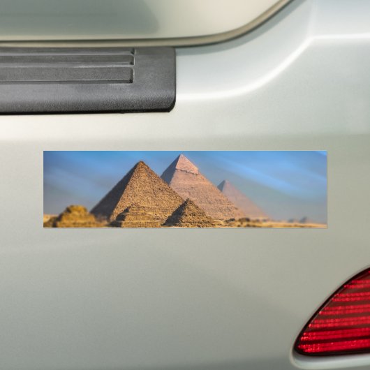 Pyramiden Bumpersticker (Op auto)
