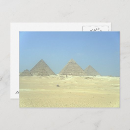 Pyramiden, Caïro Briefkaart (Voorkant / Achterkant)