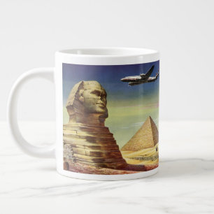 Pyramiden, de Grote Sfinx van Giza, Egypte Grote Koffiekop