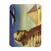  Pyramiden, de Grote Sfinx van Giza, Egypte Magneet (Verticaal)