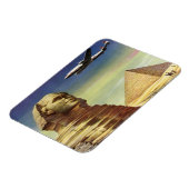 Pyramiden, de Grote Sfinx van Giza, Egypte Magneet (Linkerzijde)