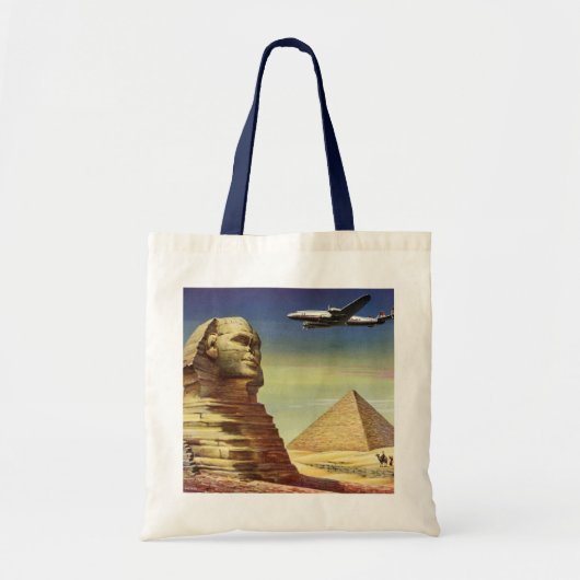 Pyramiden, de Grote Sfinx van Giza, Egypte Tote Bag (Voorkant)