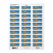 Pyramiden Etiket (Full Sheet)