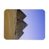 Pyramiden in de woestijn van Caïro, Egypte Magneet (Horizontaal)