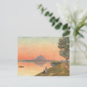 Pyramiden op afstand briefkaart (Staand voorkant)