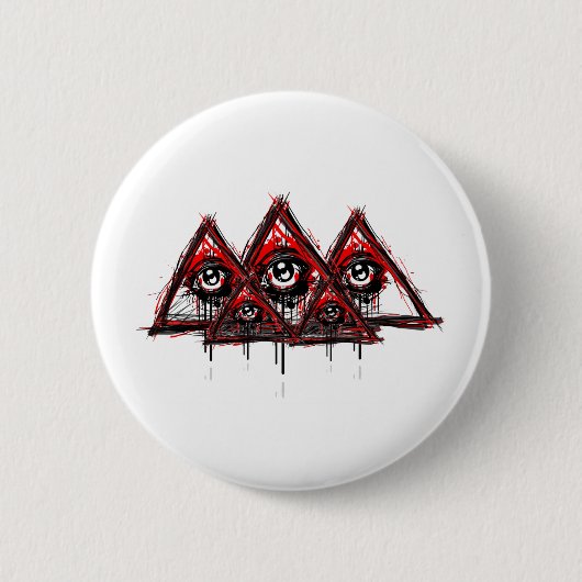 Pyramiden Ronde Button 5,7 Cm (Voorkant)