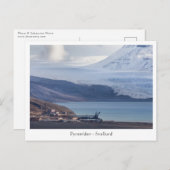Pyramiden Svalbard Briefkaart (Voorkant / Achterkant)