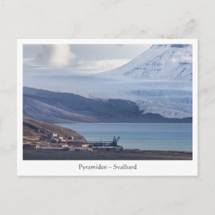Pyramiden Svalbard Briefkaart