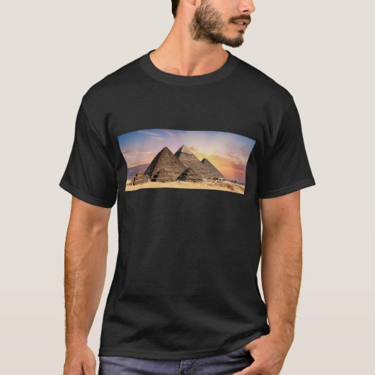 pyramiden t-shirt (Voorkant)